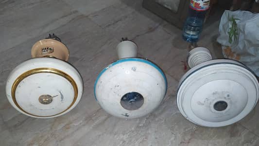 3 Ceiling Fans in good condition