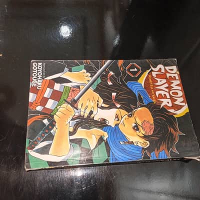 Demon Slayer Vol 1 Manga 100% original not fake