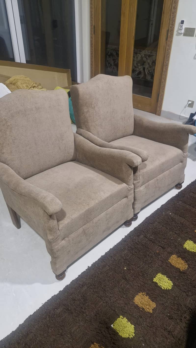 Brown Sofa set 1