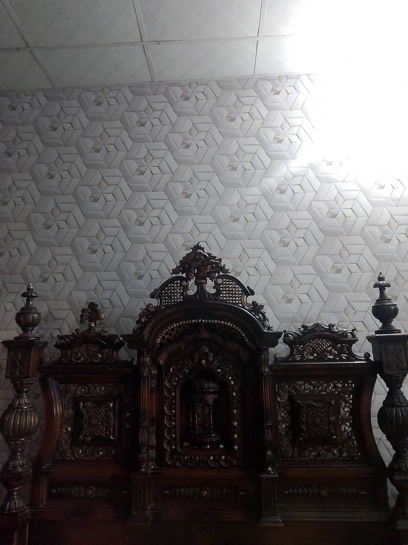 chinioti bed without matress 1