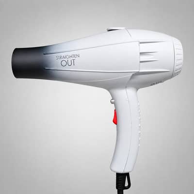 Straighten Out Hair Dry