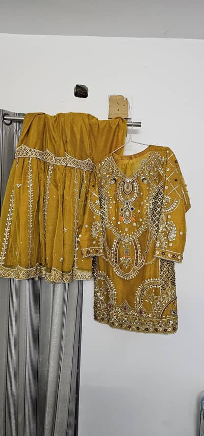 mehndi suit