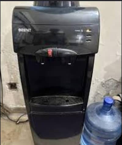 Orient Water dispenser with fridge just like new