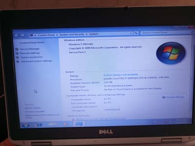 Dell core(TM) i7 3rd generation