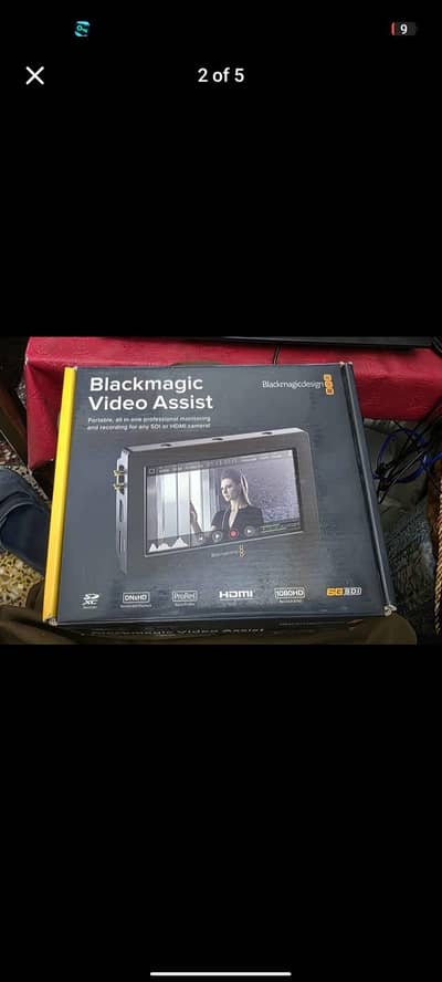 black magic monitor and recorder video assist