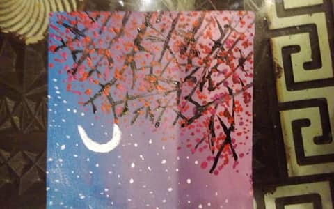 home made painting