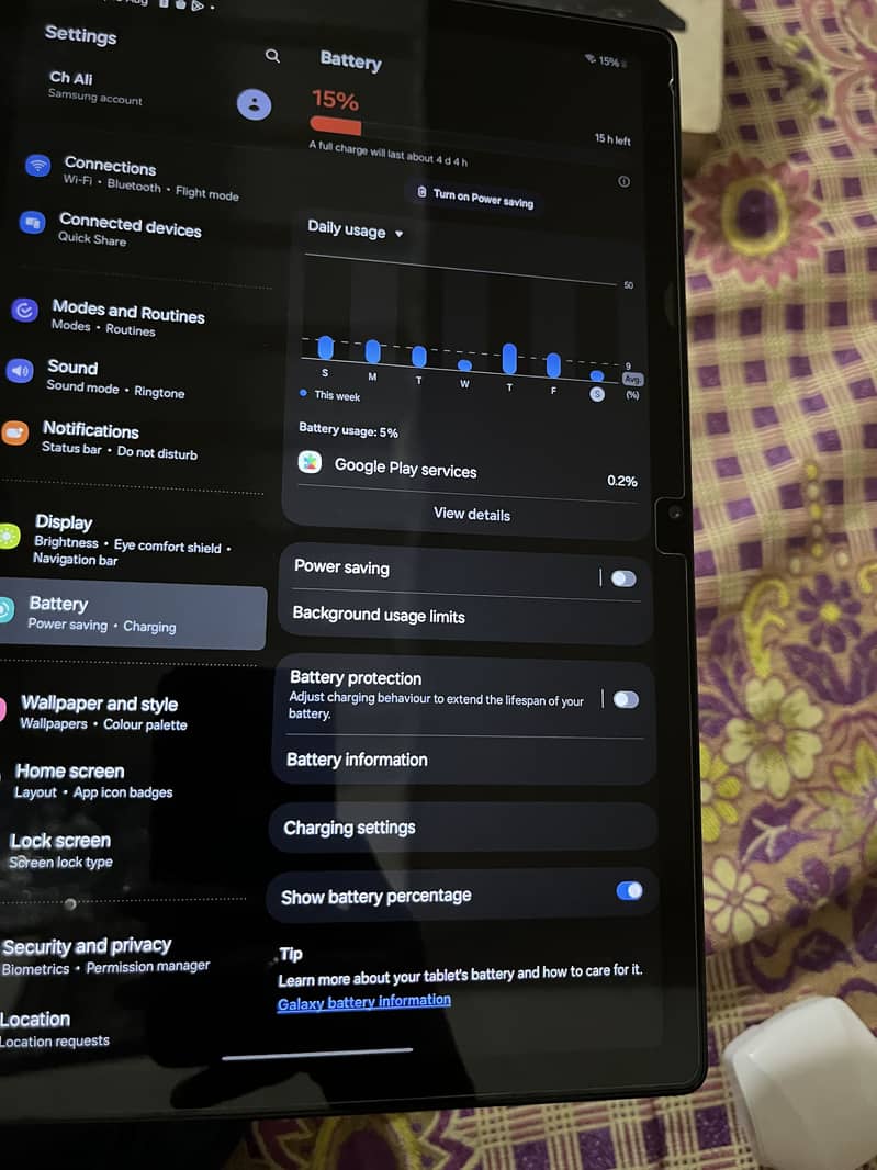 Galaxy Tab A8 7