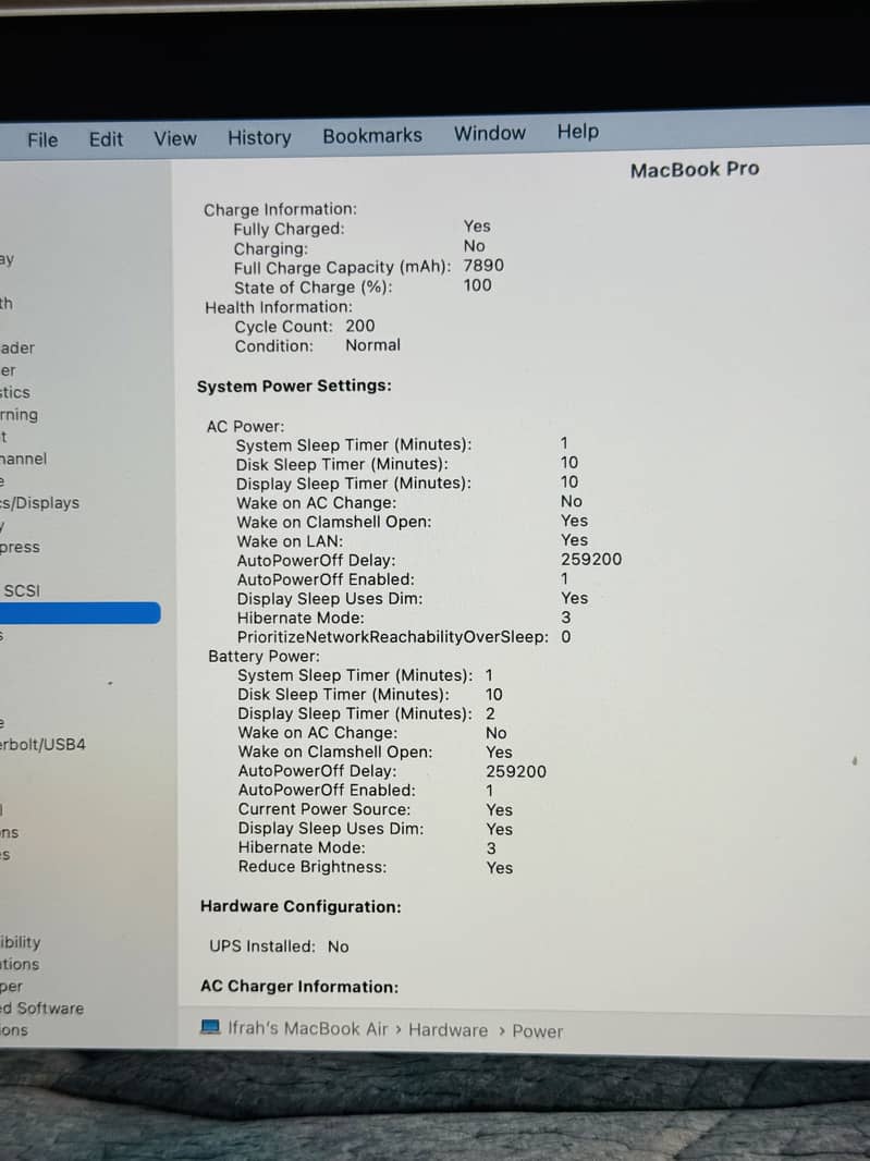 MacBook pro 1