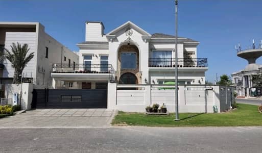 Immaculate Corner 24 Marla House Near To Park With Super Solid Construction Lift And Hybrid Solar System Situated At The Auspicious Location Of L Block Phase 6 DHA Lahore