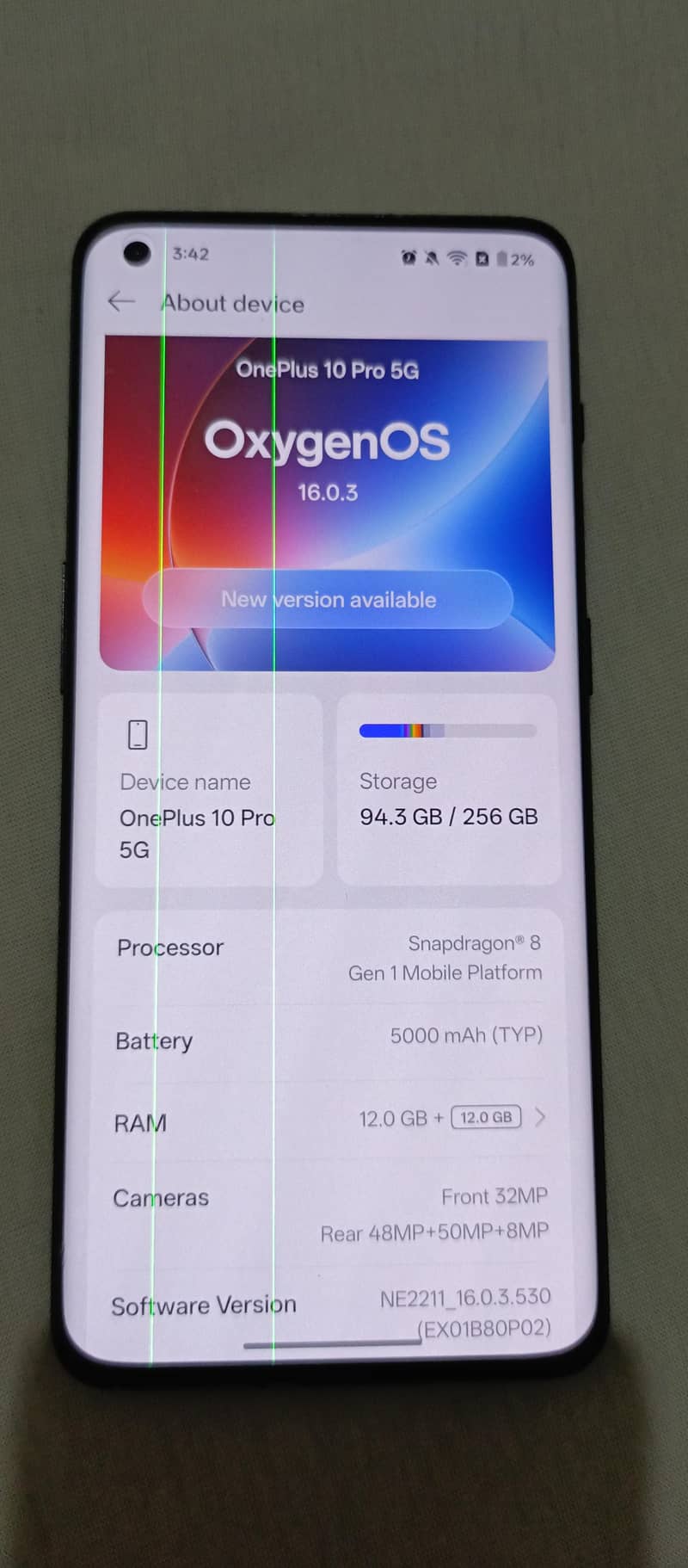 One Plus 10 Pro 2