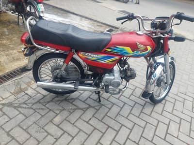 Honda CD 70 2021 Model - All Genuine - Lahore Registered
