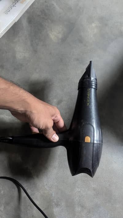 Original Remington Hair Dryer Fully Working Black Color