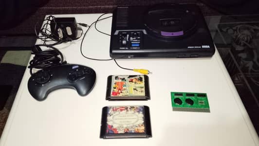 SEGA MEGA DRIVE 1 with 3 games