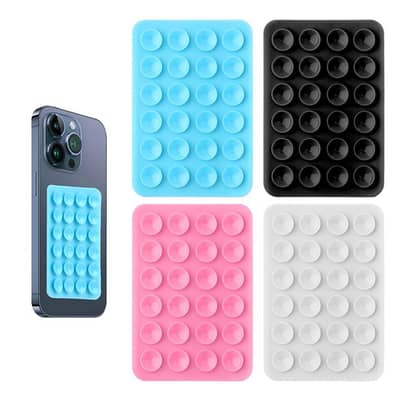 silicon suction pad phone Holder Self-Adhesive Rubber Mat. All Shapes