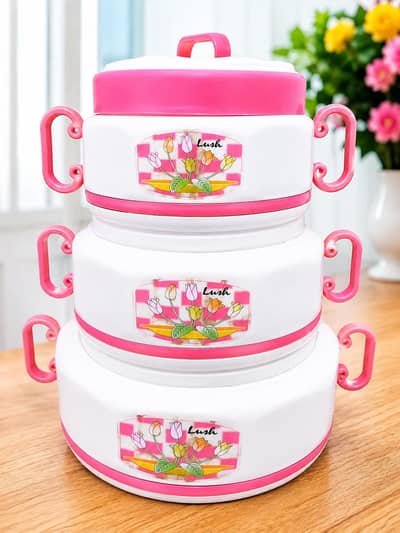 Lush 3 Pcs Hot Pot Set – Good Condition call 03151190497