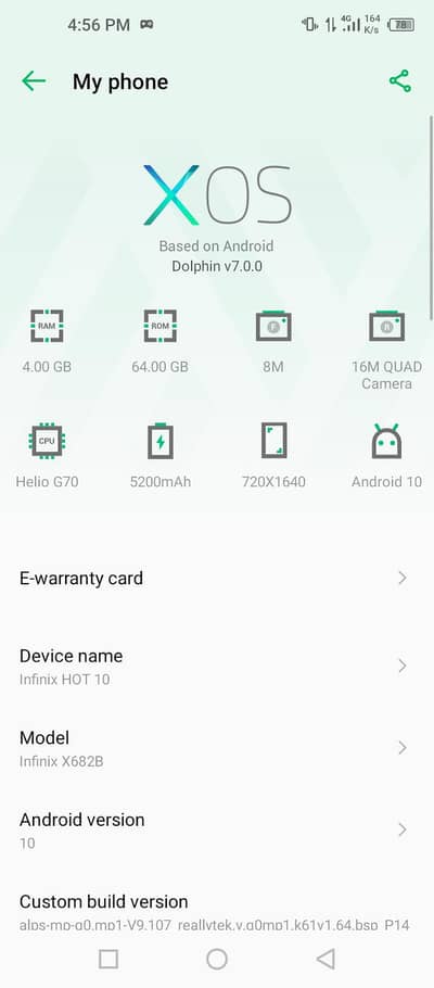 Infinix Hot 10