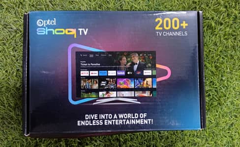 PTCL SHOQ ANDROID TV BOX