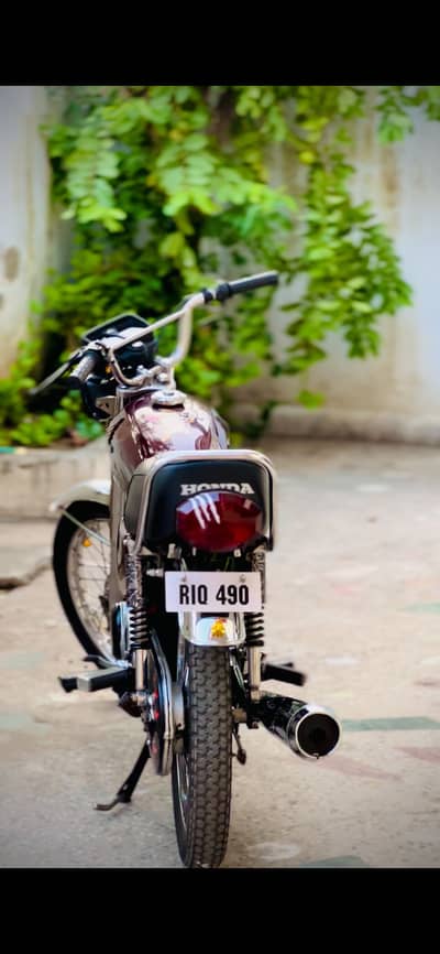 Honda 125 double saman