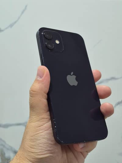 Apple iPhone 12 Black 128GB Phy + E PTA Approved