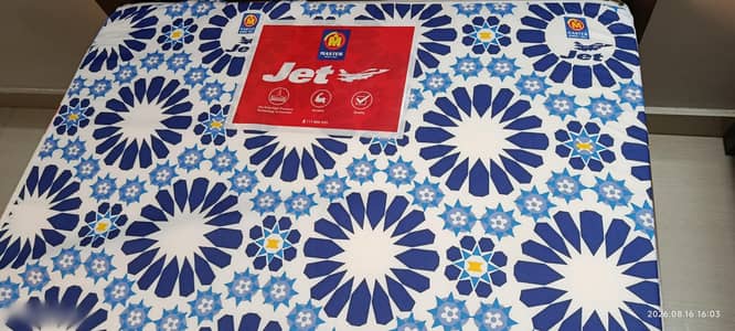 Master Jet Foam Mattress – Like New (2 Months Used) with Warranty