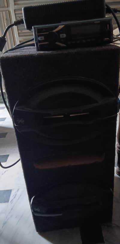 Speakers/Tape/Woofer/Amplifier