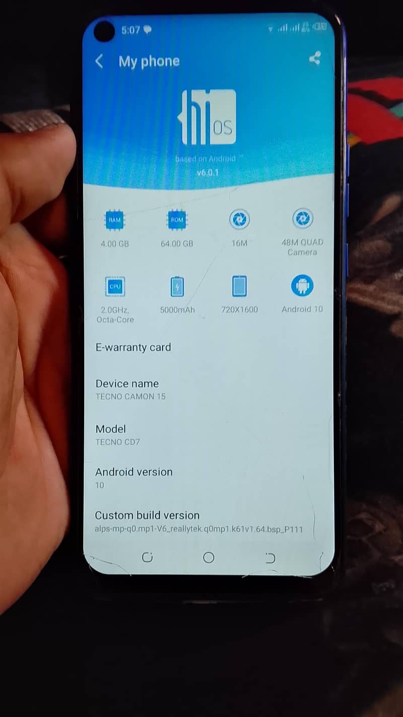 Tecno CAMON 15 5
