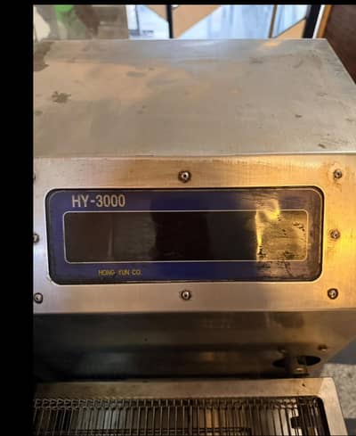 canvair and deck oven with topping table