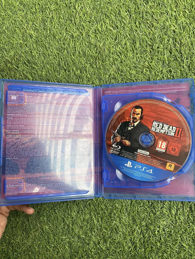 rdr 2 ps4 cd 1