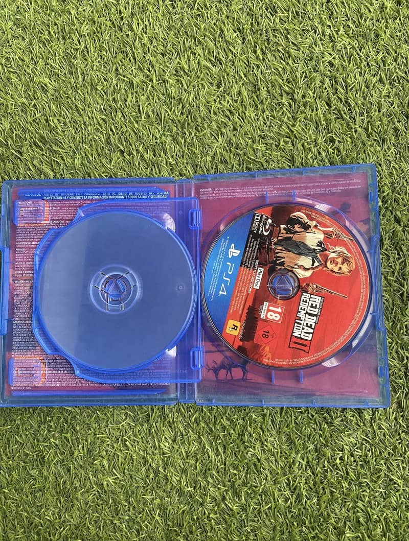 rdr 2 ps4 cd 2