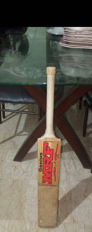 used  MRF cricket bat