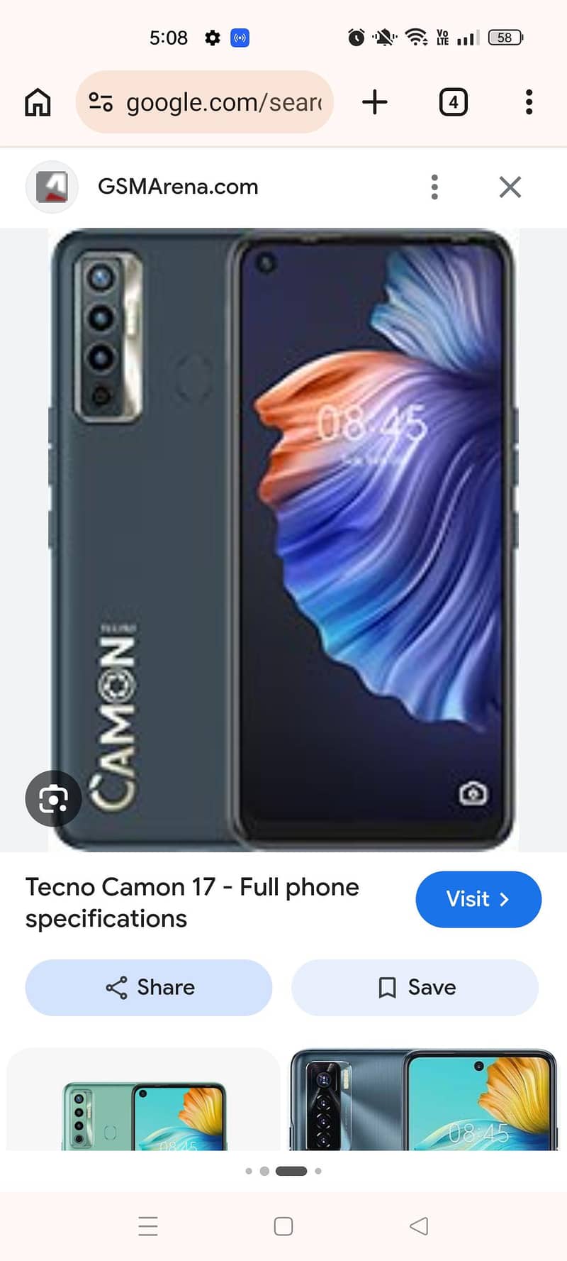 Tecno CAMON 17 6