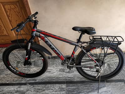 Lazer Star 27.5 MTB Mountain Bike – Disc Brakes, Gears & Carrier