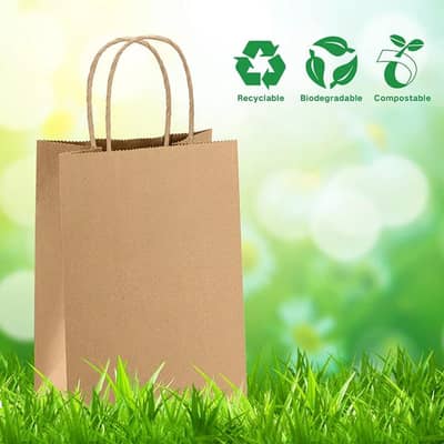 pack of 20 Custom Shopping bags