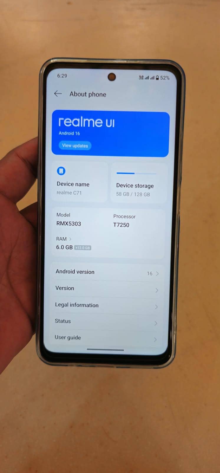 Realme C71 14