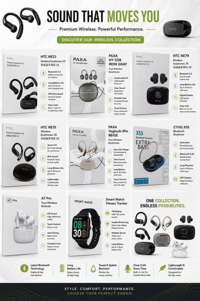 All Original Headphones available HTc PAXA etc