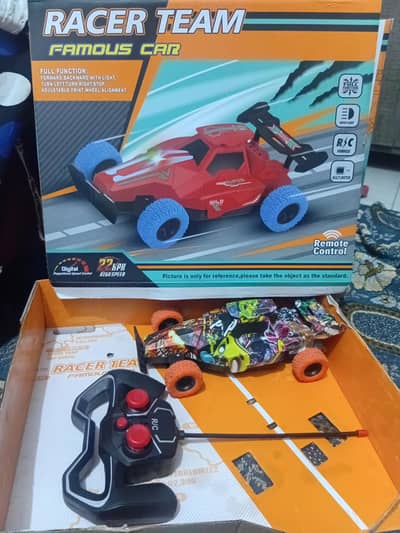 Racer team famous remote control car