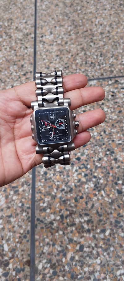 oakley minute machine titanium original rare collector watch swiss mov