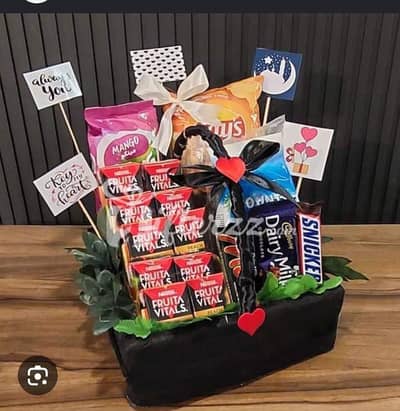 cowtamize chocolate basket