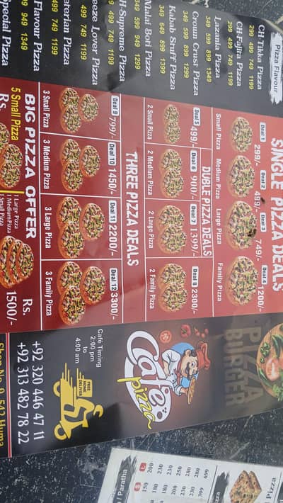 cafe pizza