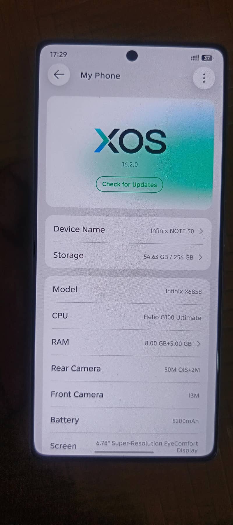 Infinix Note 50 1