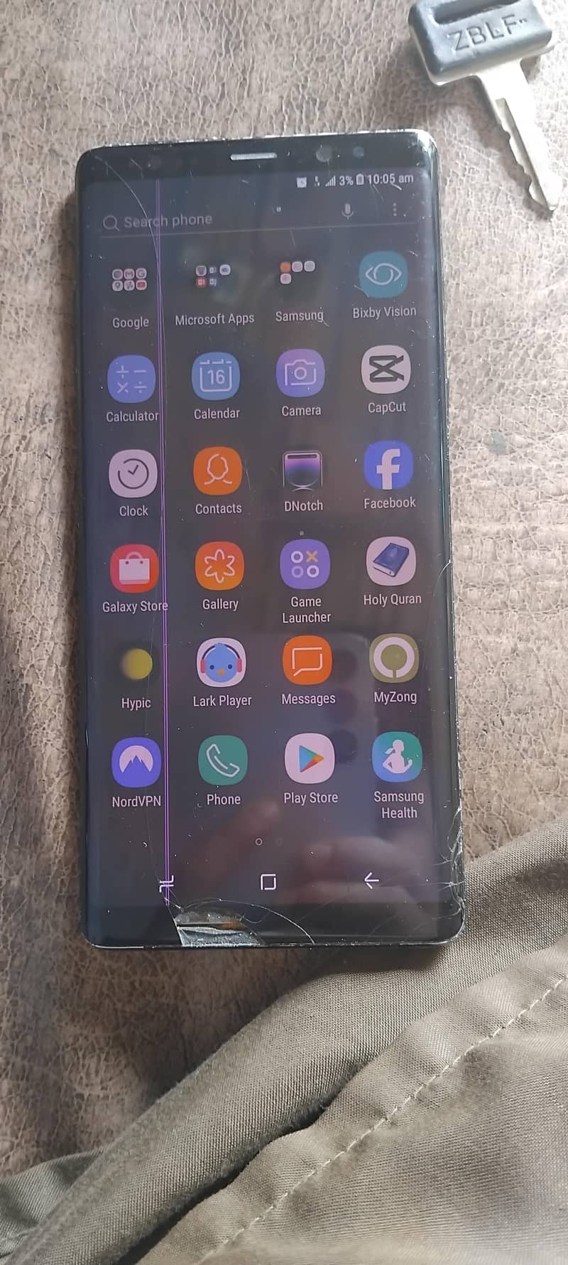 Samsung Mobile Note 8 7