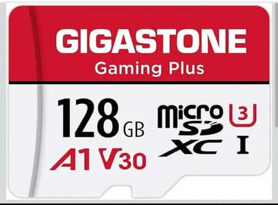 Gigastone 128GB MicroSDXC Memory Card