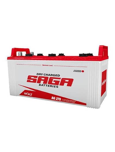 Saga SG 270 battery 180 ah for sale 03161076665