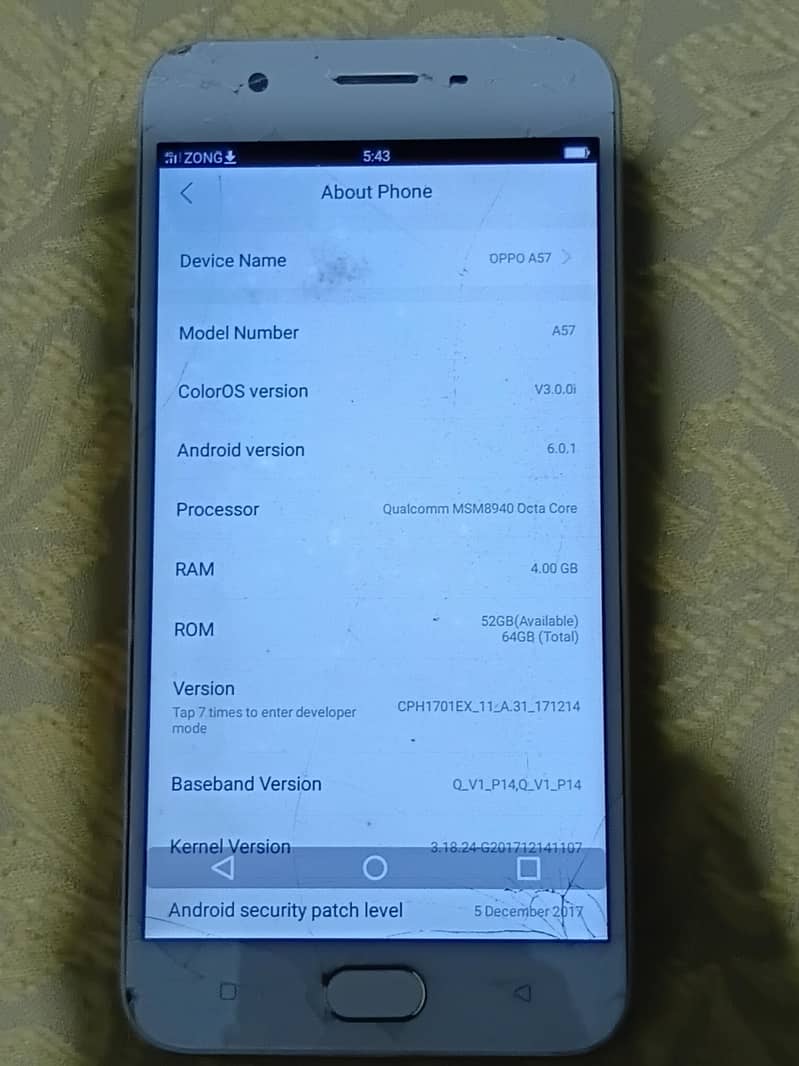 OPPO A57 2