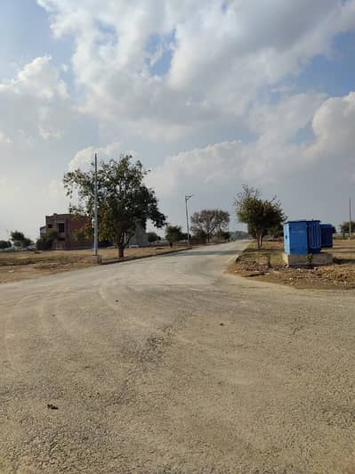 05 Marla On Ground Carpeted Road Plot Possession Area B Block All Paid