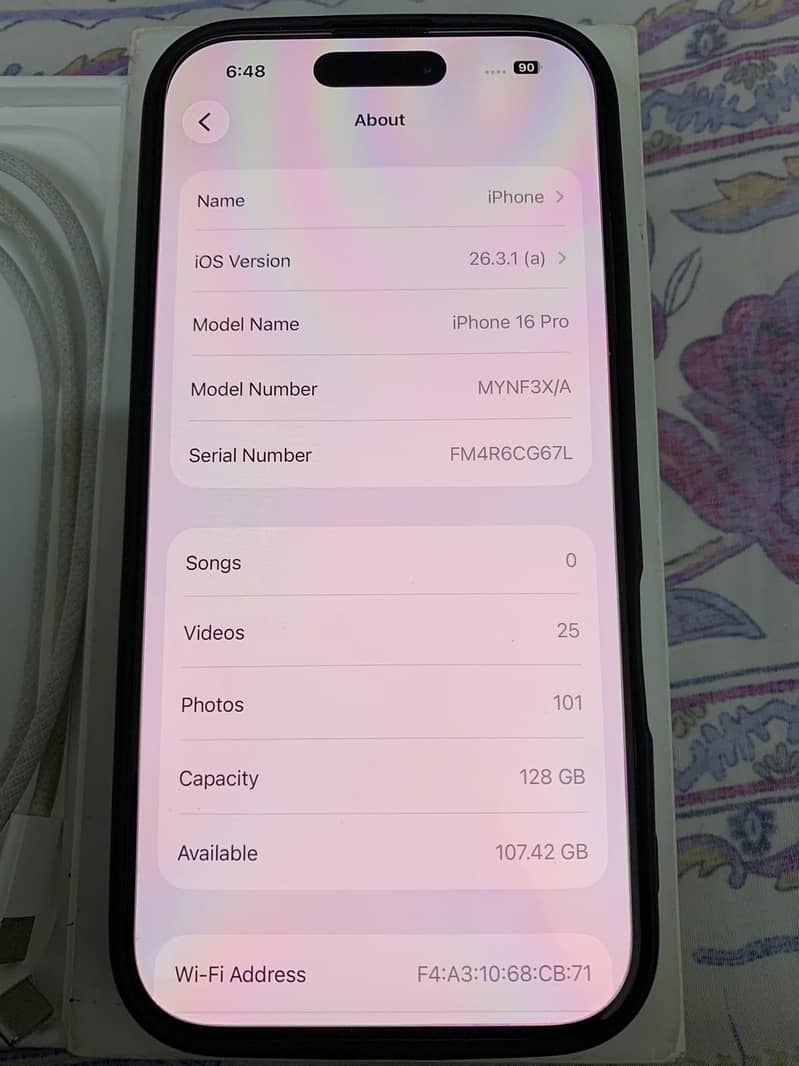 Iphone 16 pro 4