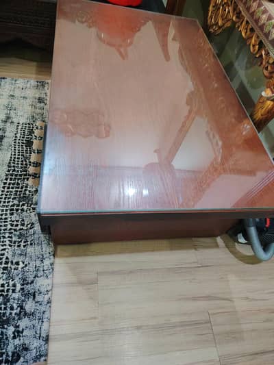 wooden table