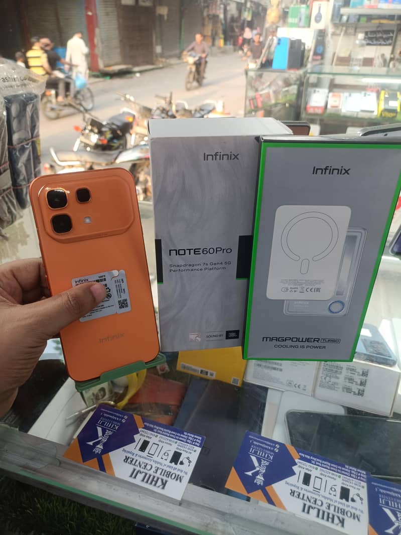 infinx note 60 pro 8+8 256 with wairless nd all assesries only 99000 0