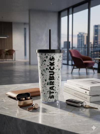 starbucks hand harry bottle