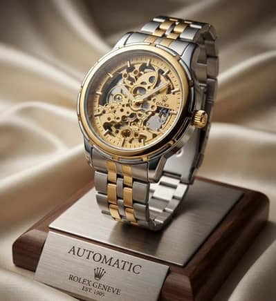 Rolex Full Automatic Skeleton  Most Beautiful Luxury Watch